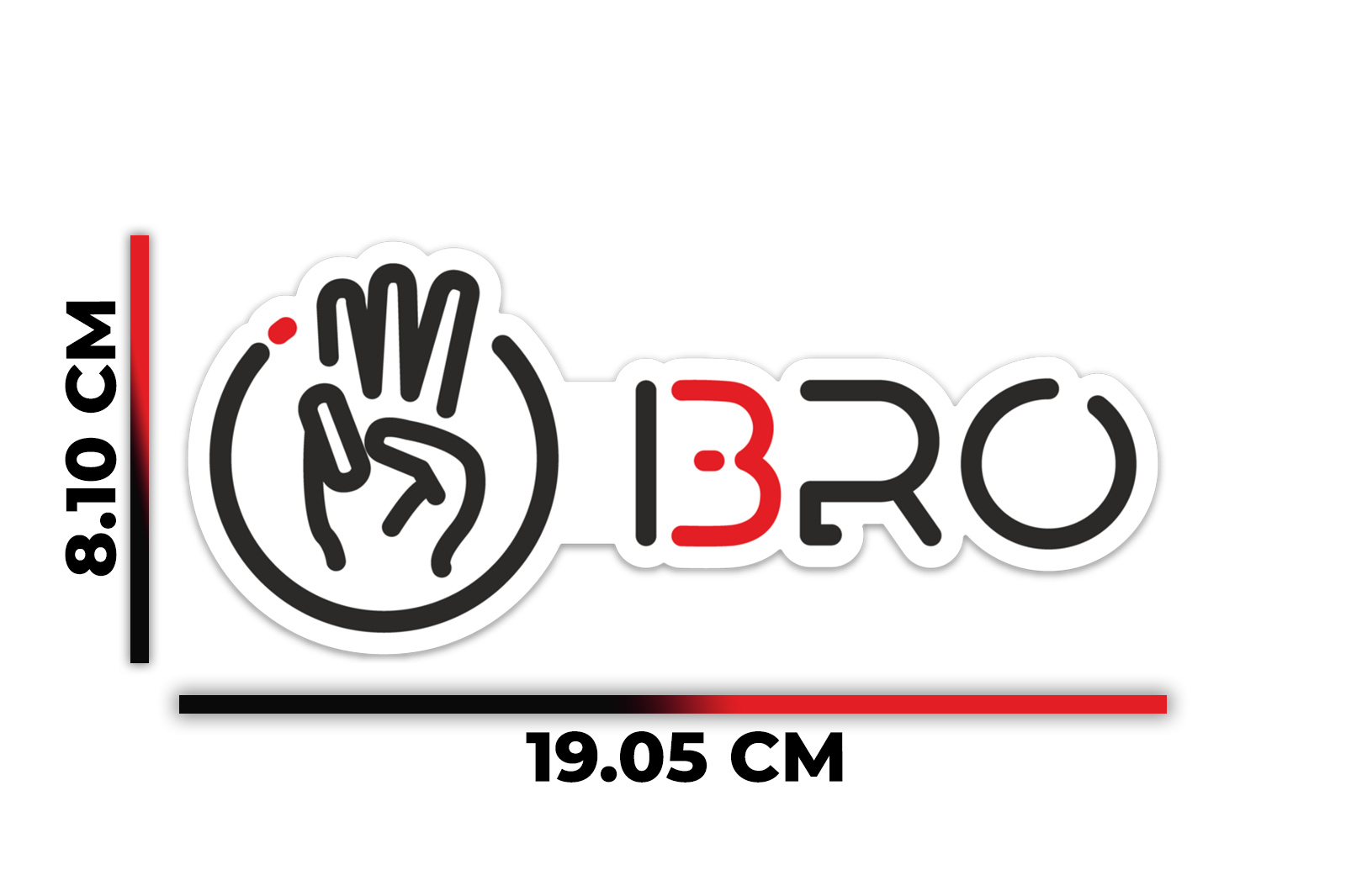 3BRO™ Bumper Sticker