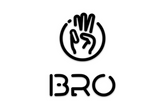 3BRO™ Vertical Black Sticker